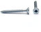 Merriway BH02489 (50 Pcs) Countersunk Hardened Twinthread All Purpose Cross Head Wood Screw, 8 x 1.1/2 inch Bright Zinc Plated - Pack of 50 Pieces