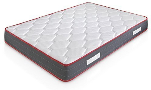 marcKonfort Matratze Ergotherapie Memoryform | 18 cm dick | 2 cm dicke Schicht aus hochwertigem Memory-Schaum 65 kg/m3 | Schaum: AirSistem | extrem haltbar | Zertifizierung ISO 9001®