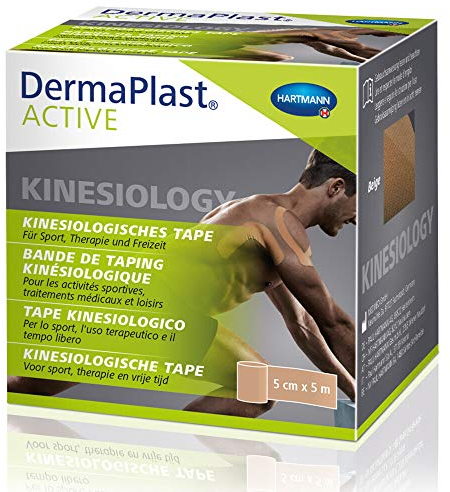 DERMAPLAST Active Kinesiology Tape 5 cmx5 m beige 1 St