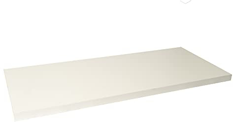 Arregui CRA31-B Encimera de Melamina para Cubo de Basura y Reciclaje Encimera para Contenedores de Reciclaje Basic, Vario y Ecoclas | Fácil Colocación Adhesiva | blanca