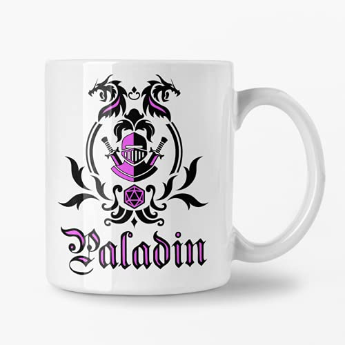 D and D Dungeon Master Paladin Mug