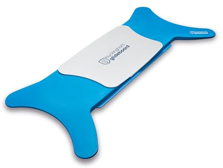 Buckingham Glideboard Transfer Board Wheelchair Accessories Mobility Aids Wheelchair Transfer Seat Disability Aids for Elderly and Disabled Mobility Aids Furniture Transfers Blue/White