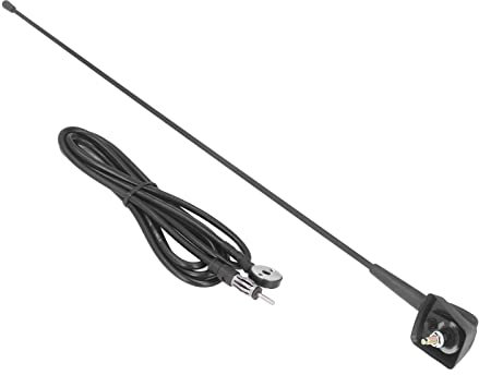 OUKENS Antenne de Voiture, antenne Automobile en Caoutchouc, Remplacement d'antenne d'autoradio FM AM pour Peugeot 205 206 306 307 309 406 806