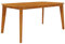 vidaXL Gartentisch Holztisch Beistelltisch Gartenmöbel Bistrotisch Garten Esstisch Tisch Balkontisch Terrassenmöbel 160x90x75cm Massivholz Akazie
