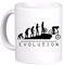 LE HERISSON TAZZA MUG evolution bicicletta BIKE EVOLUTIONE CICLISTA BIKERS - Simpatica divertente regalo AMICO AMICA RAGAZZO MARITO- 60