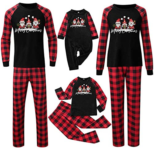 Kobilee Pigiama Natale Famiglia Pile Comode Due Pezzi Pigiama Natale Famiglia Invernale Grinch Manica Lunghe Pigiama Famiglia Coordinati Caldo Curvy Cotone Pigiama Natalizio per Uomo Donna Bambino