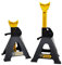 RocwooD Axle Stand 3 Tonne Ton Car Jack Ratchet Heavy Duty Repairing Tool Garage Workshop Safety Steel Lift Lifting Pair Of Stands