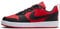 NIKE Court Borough Low Recraft (GS), Sneaker, University Red Black White, 36.5 EU
