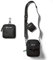 Purrfects Dog Walking Bag Unisex - Includes Mini Treat Pouch, Poop Bag Roll Dispenser, Adjustable Strap Durable Treat Pouch for Dog Training (Black)
