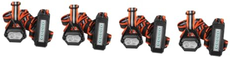 YARNOW 4 Sätze Laufende Lichter Outdoor-lauflicht Licht Für wasserdichte Lauflampe Reflektierendes Band Outdoor-zubehör Reflektierende Laufweste Stirnlampen Abs Brust Laufende Vorräte