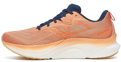 Saucony Men's Tempus 2 Sneaker, Rust/Navy, 14 UK
