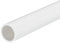 QUARKZMAN Tube Rigide en PVC Tube Rond 16mm ID 20mm OD 33cm de Long Blanc pour Manchon de Câble de Conduite d'Eau