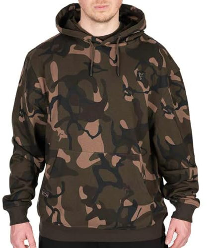 Fox LW Camo Pullover Hoody - Angelpullover, Größe:XXL