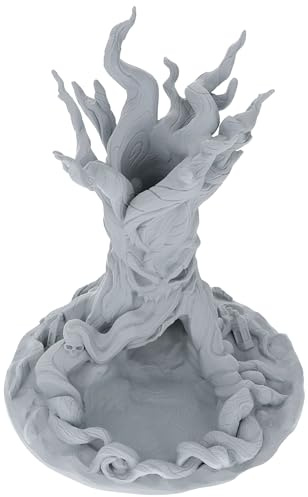 Feldherr Der Schreckensbaum Würfelturm - ca 20 cm hoch aus PLA in Deutschland gedruckt für Rollenspiele und Tabletop Games wie D&D Dungeons and Dragons Fantasy und Mythic roll, Farbe:Weiß