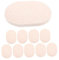 DRESSOOS Wiederverwendbare Gesichtspuff 10pcs Home Zubehör Weichen Peeling Gesicht Wäscher Schwamm