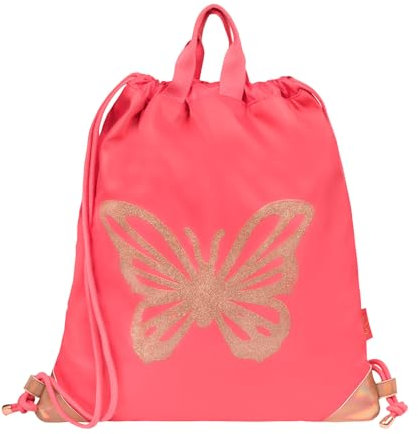 Belmil Premium Turnbeutel Sportbeutel Schuhbeutel Sportsack (Coral 2)