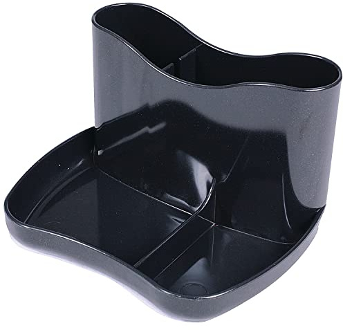 Q-Connect Executive Desk Tidy Black KF21704