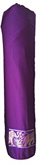 Cotton Elephant Yoga Mat Bag - Purple