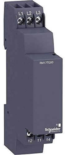 Schneider Electric, Zelio Control, RM17TG00, Modular 3 Phase Supply Control Relay, 5A, 1 CO, 208-480VAC