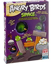 Mattel Y2556 - Mattel Spiele - Angry Birds Space 2, Kinderspiel zur beliebten App/Geschicklichkeitsspiel