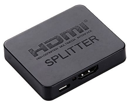 4K UHD HDMI Splitter/Verteiler (1x2) - Full HD/Full 3D / Dolby DTS