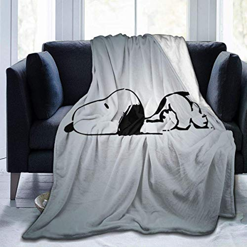 FASHIONDIY Anime Cartoon Snoopy Übergroße warme Erwachsene super weiche Decke mit Anti-Pilling Flanell für Erwachsene & Kinder, 3D-Druck, 203,2 x 152,4 cm