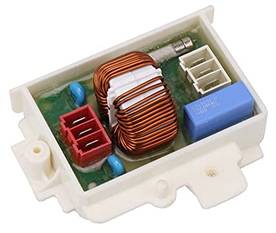 BQLZR 94x81x45mm Reemplazo del filtro de ruido de la lavadora del metal y plástico para EAM60991301