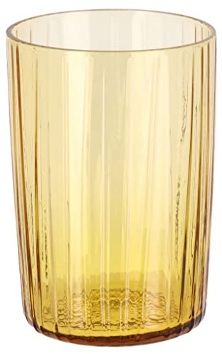 BITZ Kusintha Wassergläser, Trinkgläser, 28 cl, 4 Stück, Amber