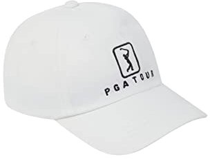 PGA Tour Herren 63 Classic Cap Verschluss, Bright White, Einheitsgröße