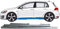 Für Vw Golf 7 2012-5 Tür Schweller Reparaturblech/Links