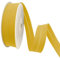 TEXTEX = 40 mm Breites Schrägband. 50% Baumwolle und 50% Polyester. Stück von 10m - (Gelb)