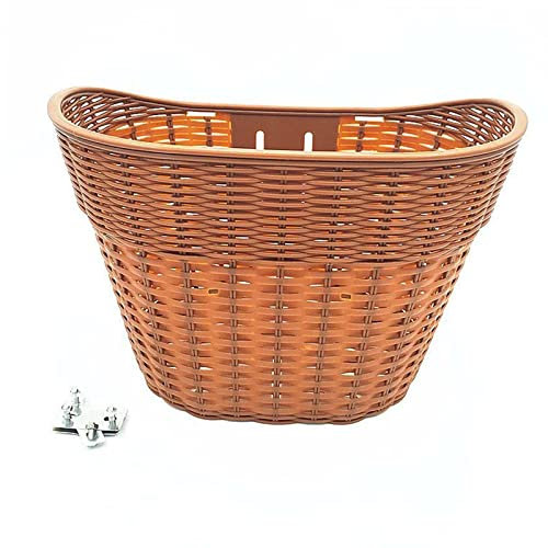 LOVIVER Bike Basket Handlebar Basket Storage Baskets Detachable Cycling Basket Waterproof Front Basket for Women and Men