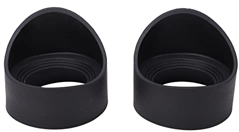 2 Stück Mikroskope Gummi-Augenmuscheln Professionelle Zusammenklappbare Okular-Augenmuscheln Zum Schutz Der Augen Kleines Paar Gummi-Augenmuscheln Für Mikroskope