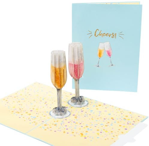 Premium Handmade 3D Pop Up Karten – Inkl. Umschlag | Karte Freundin, Geburtstagskarte lustig für Frauen, Bff Geschenke, Geschenke Beste Freundin Geburtstag, Freundinnen Geschenk