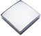 Stair Newel Post Flat Cap Chrome 90mm - Contemporary Flat Square Newel Cap to Fit Newel Post of 90x90mm (Full Cap)