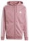 adidas Herren Essentials Fleece 3-Stripes Full-Zip Hoodie, preloved Crimson, S
