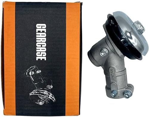 Cabezal del Reductor de Caja de Cambios para 26mm y 7 Spline Funciona para Varios cortacespedes y desbrosadoras desbrosadora. Ideal para Recortadora de césped, Piezas de cortacésped de desbrozadora