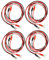 ibasenice 8pcs Turntable Grounding Cable Earth Ground Wire Female for Insulated Wire
