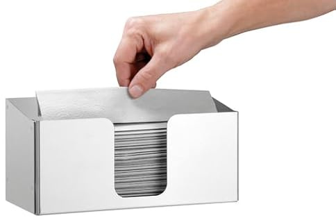 Serviettenspender aus Edelstahl