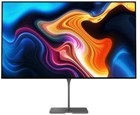 Dough Spectrum Black 32” 4K 240Hz Gorilla Glass OLED Gaming Monitor – 0.03ms, HDR True Black 400, 1080p 480Hz Mode, Color Calibrated, HDMI 2.1, DisplayPort (Monitor Only, No Stand)