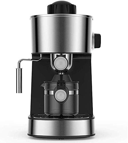 CVNIMV Cafetera automática de café molido para el hogar, Oficina, cafetera Americana, cafetera pequeña Inteligente, cafetera de Grano a Taza, Color Negro La Nueva