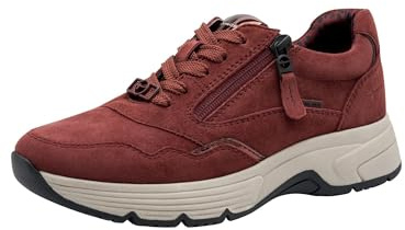 Tamaris Wide FIT Sneaker Materialmix Leder/Textil H-Weite
