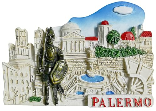 Palermo Sizilien Italien Kühlschrankmagnet Reise Souvenir Kühlschrank 3D Dekoration Magnet Aufkleber Handwerk