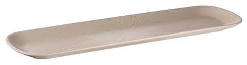 APS 85402 GN 2/4 Tablett Nero, Melamin, 53 x 16,2 cm, Höhe 2,5 cm