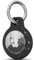 Wanme Airtag Porte Clé, Étuis pour Apple AirTag Coque, Protection Résistante à Scratch, Couvercle étanche, Maisons AirTag avec Couvercle Avant (Noir)