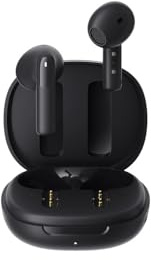 QCY Ailybuds E20 ANC Cuffie Bluetooth AI 6 Microfono IPX4 Nero