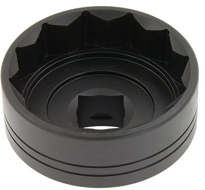 Neilsen CT6666-85mm 12pt Hub Socket 1in Drive, Height 60mm, Diameter Ø107.5mm – Compatible with Iveco Trucks & Compatible with SAF,Compatible with BPW Trailers