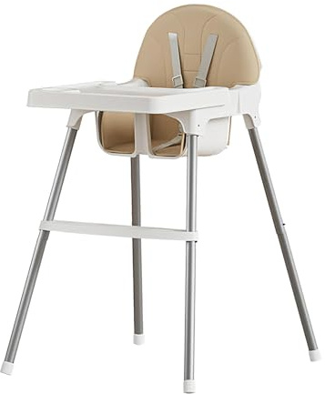 Kinderhochstuhl, stabil und sicher, 1 Set, Kinderhochstuhl, Futtersitz, tragbar und leicht, ideal für Mädchen, Zuhause, Küche, Esszimmer, Restaurant