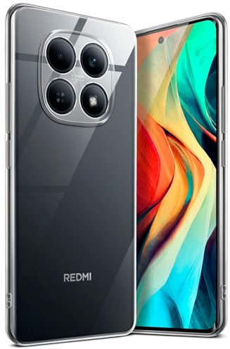 moex für Redmi Note 15 5G Hülle Durchsichtig, Silikon Handyhülle Transparent, Clear Case Ultra Slim, Backcover Schutzhülle Dünn, Silikonhülle Minimalistisch, Aero Case, Klar