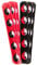 LG-Imports Piraten Schnapparmbänder Klatscharmband Piratenparty (6 Schwarz/6 Rot)